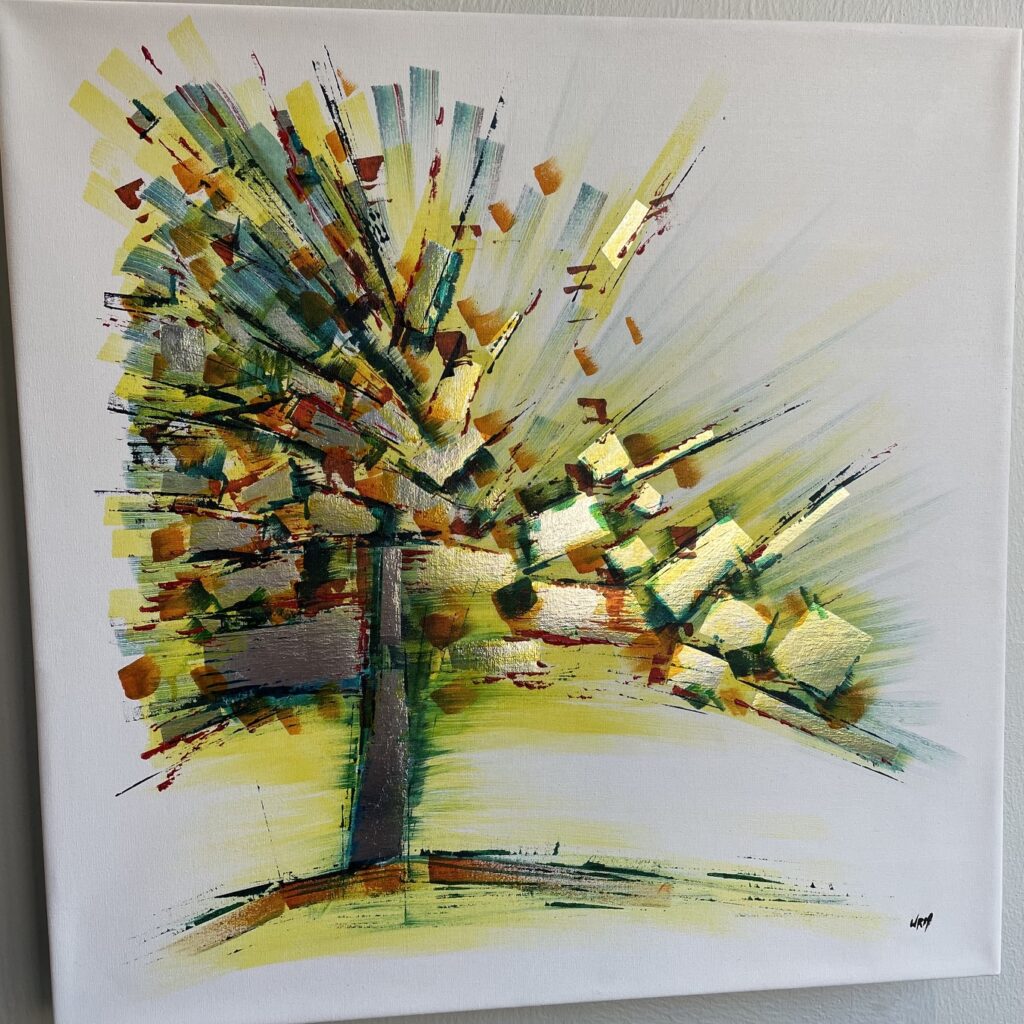 A photo image of the painting titled Tree of Life II by Warren R. Mack